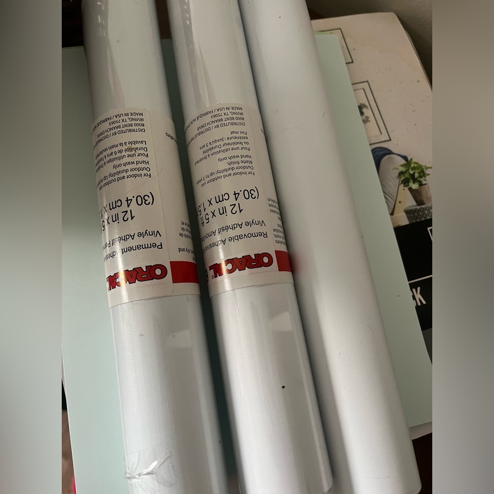 ORACAL White Vinyl Rolls